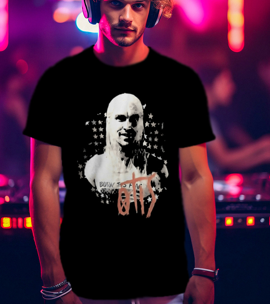 House Of 1000 Corpses Otis Rob Zombie Stars 2 Sided T-Shirt