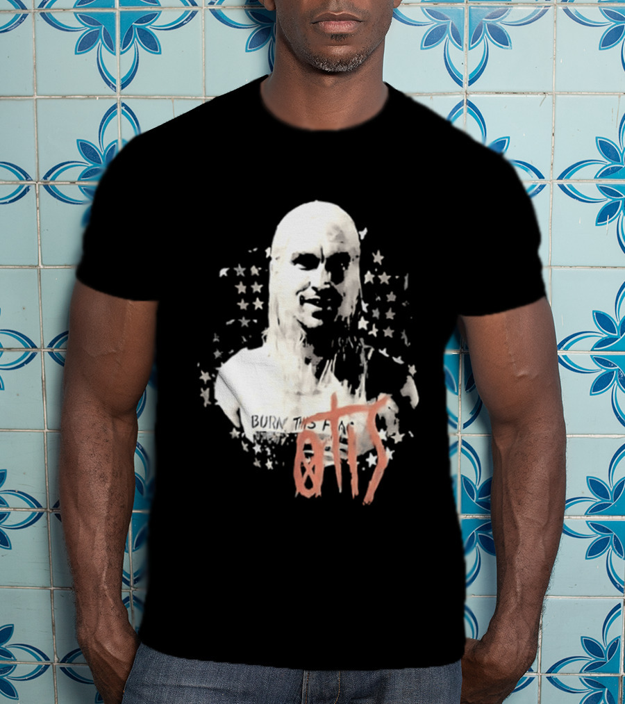 House Of 1000 Corpses Otis Rob Zombie Stars 2 Sided T-Shirt