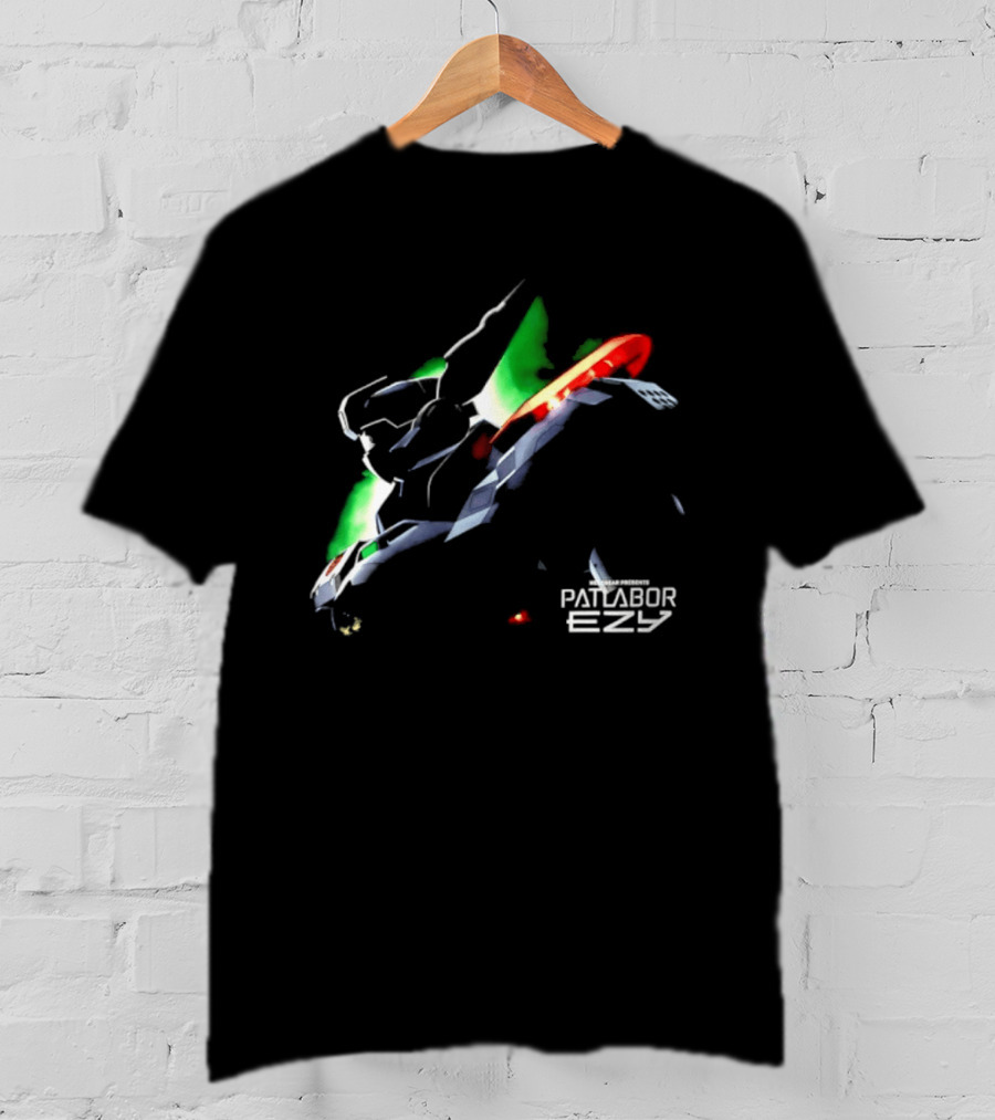 Patlabor EZY Mecha Anime Robot Headgear Dynamic T-Shirt