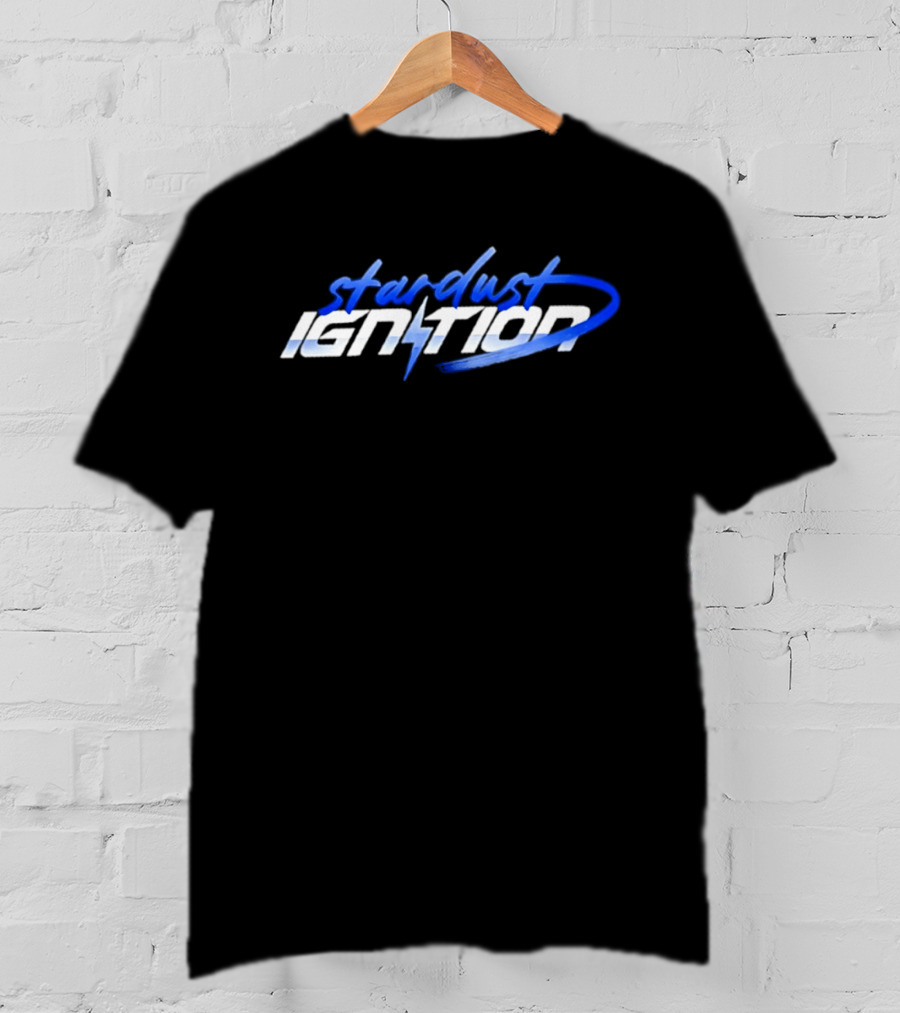 Stardust Ignition Blue Lightning T-Shirt