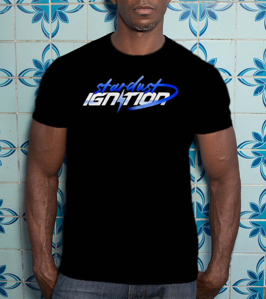 Stardust Ignition Blue Lightning T-Shirt
