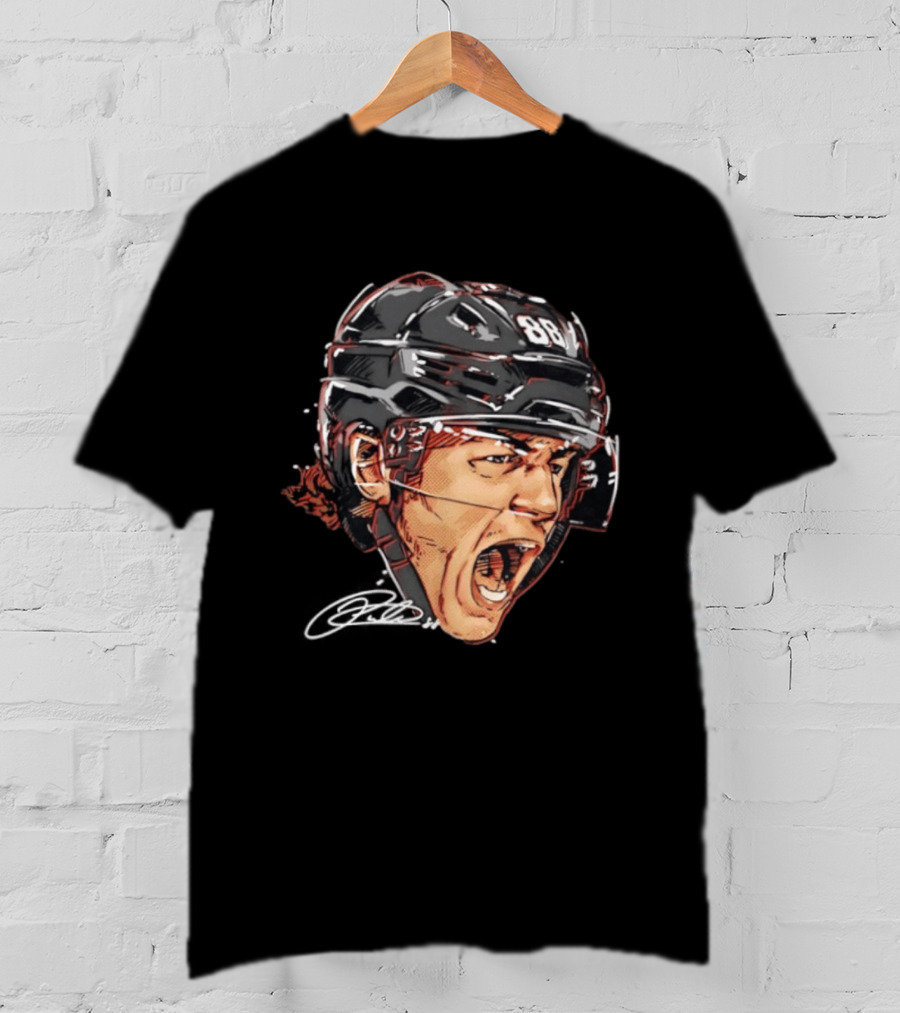 Patrick Kane Chicago Blackhawks NHL Hockey 88 Fierce Expression T-Shirt