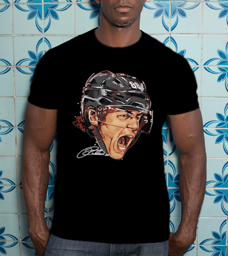 Patrick Kane Chicago Blackhawks NHL Hockey 88 Fierce Expression T-Shirt
