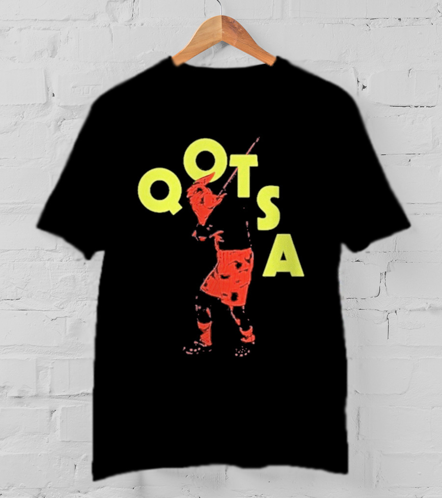 Queens Of The Stone Age QOTSA Executioner Bold Red Yellow T-Shirt
