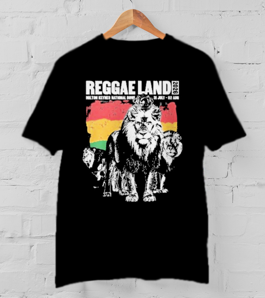 Reggae Land 2023 Lion Pride Wolverhampton 29 July 30 July T-Shirt