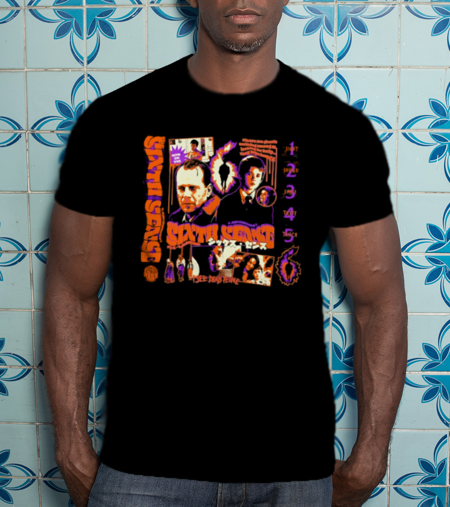 The Sixth Sense I See Dead People Movie With Characters T-Shirt