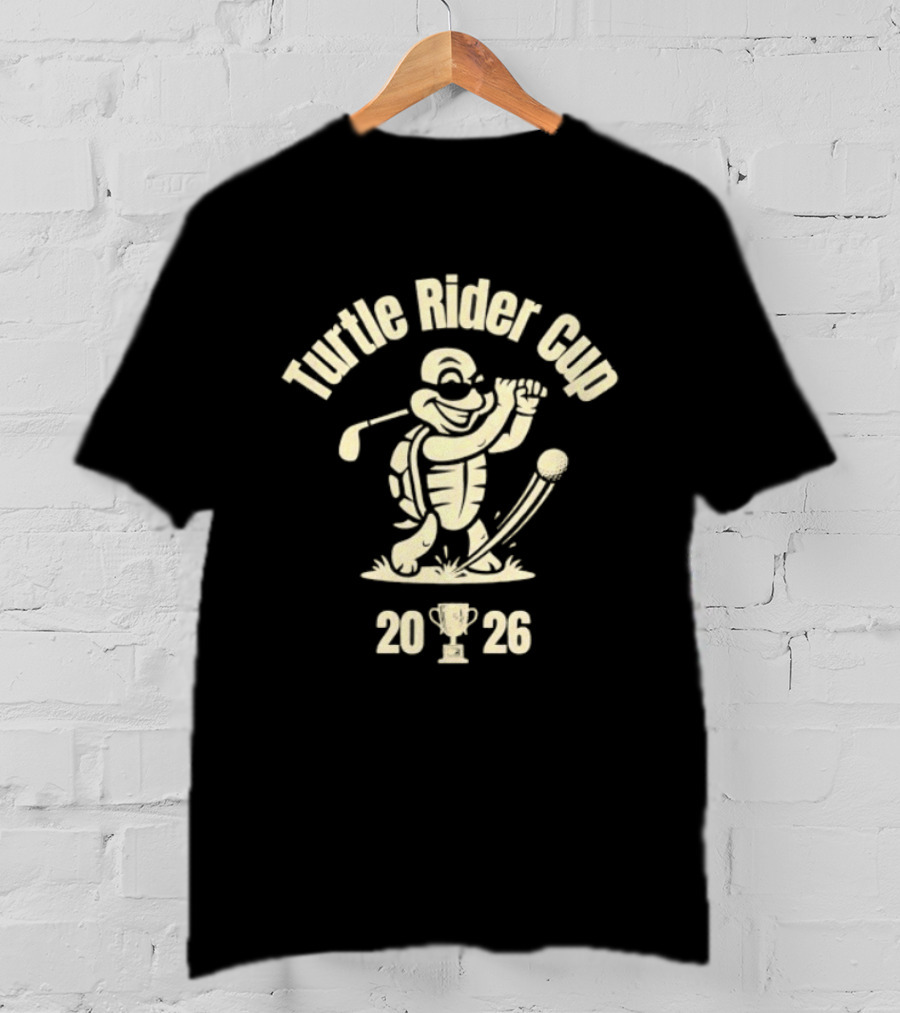 Turtle Rider Cup 2026 Golfing Turtle Event T-Shirt