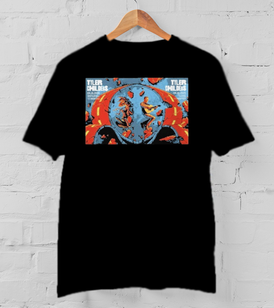 Tyler Childers April 16 2025 Red Rocks Amphitheatre Concert Event T-Shirt