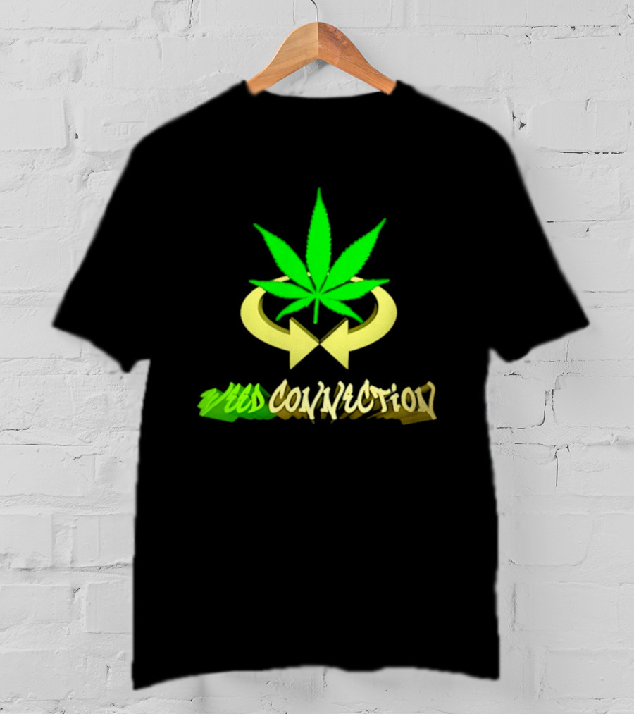 Cannabis Leaf Symbol Weed Connection T-Shirt