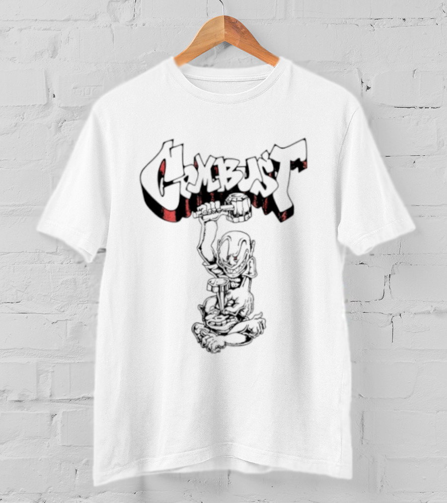 Combust Hardcore Punk Band Street T-Shirt