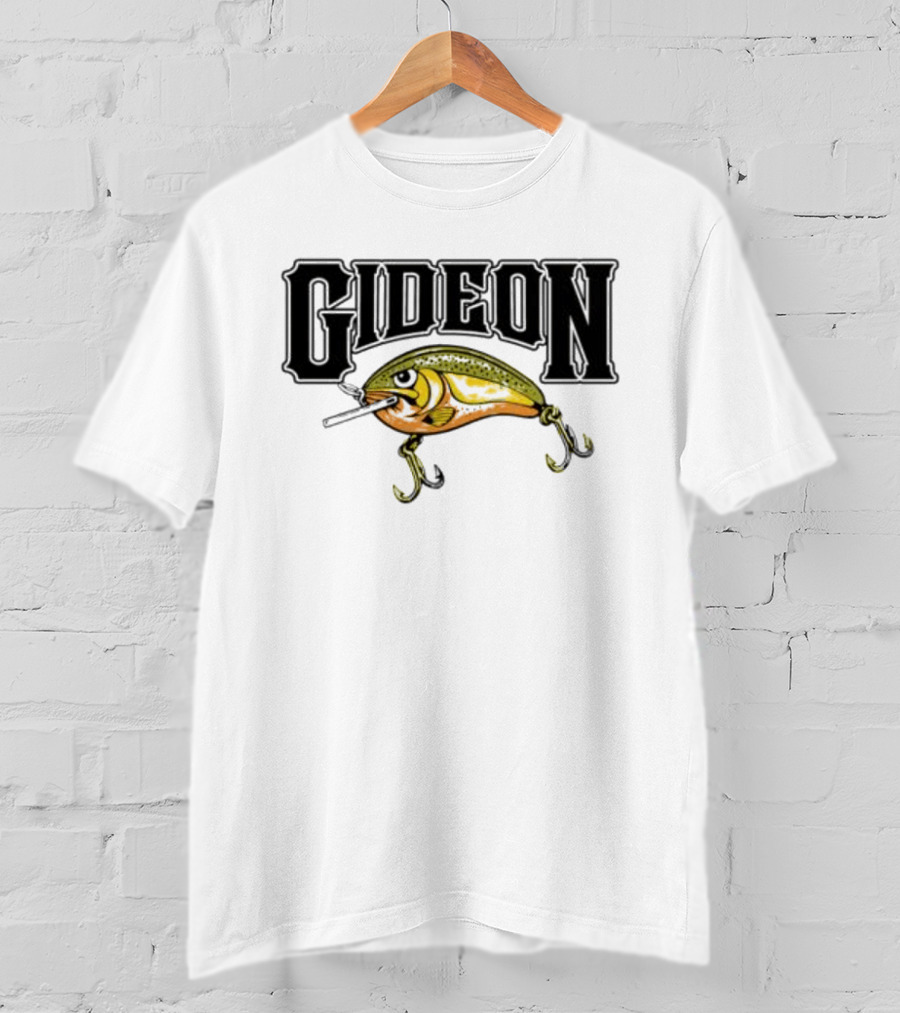 Gideon Fishing Lure Bite Down T-Shirt