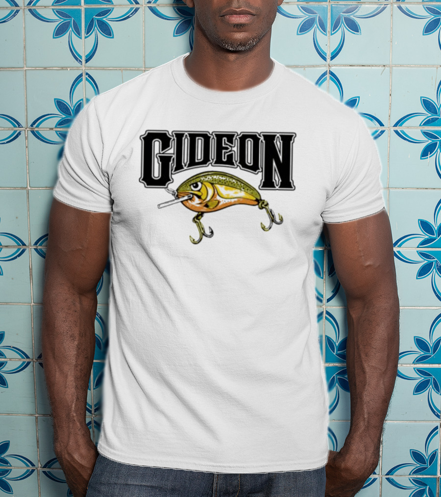 Gideon Fishing Lure Bite Down T-Shirt