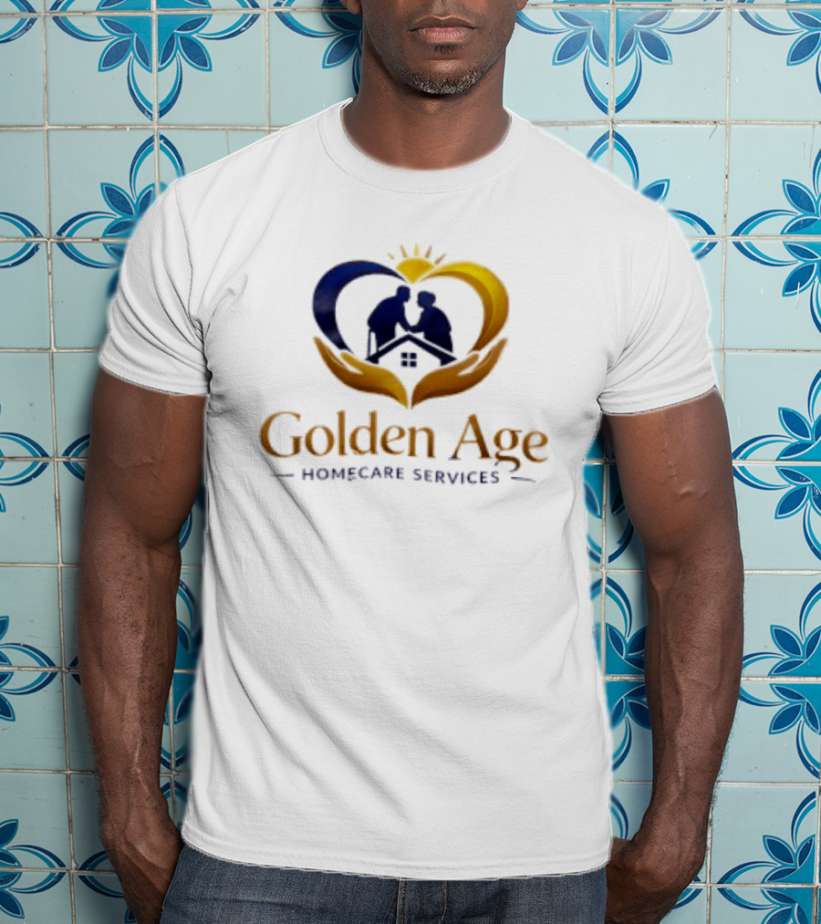 Golden Age Homecare Services Elderly Care Compassion And Support T-Shirt