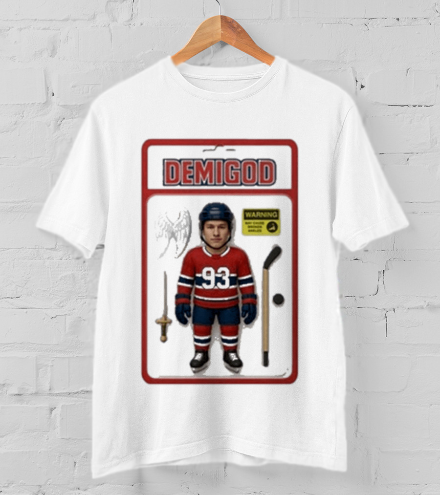 Demigod Warning Ivan Demidov 93 Montreal Canadiens T-Shirt