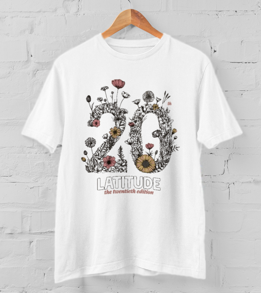 Latitude 20th The Twentieth Edition Flower T-Shirt