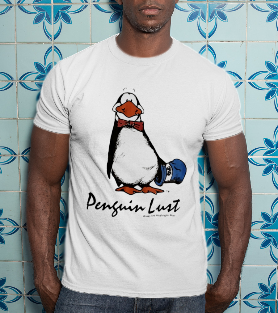Opus The Penguin Lust 1983 Washington Post T-Shirt
