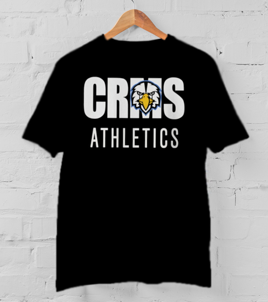 CRMS Athletics Eagle Emblem Canyon Ridge Motif T-Shirt