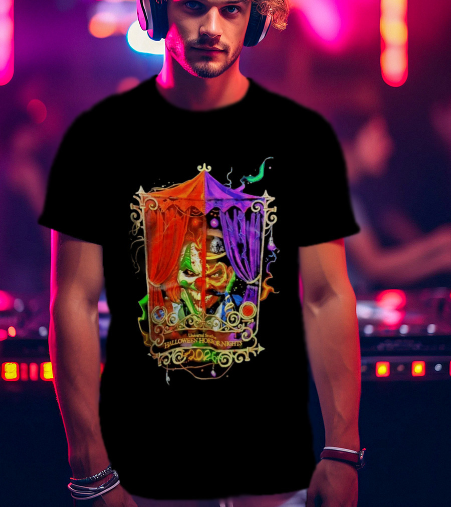 Jack The Clown Dr. Oddfellow Universal Studios Halloween Horror Nights 2026 T-Shirt