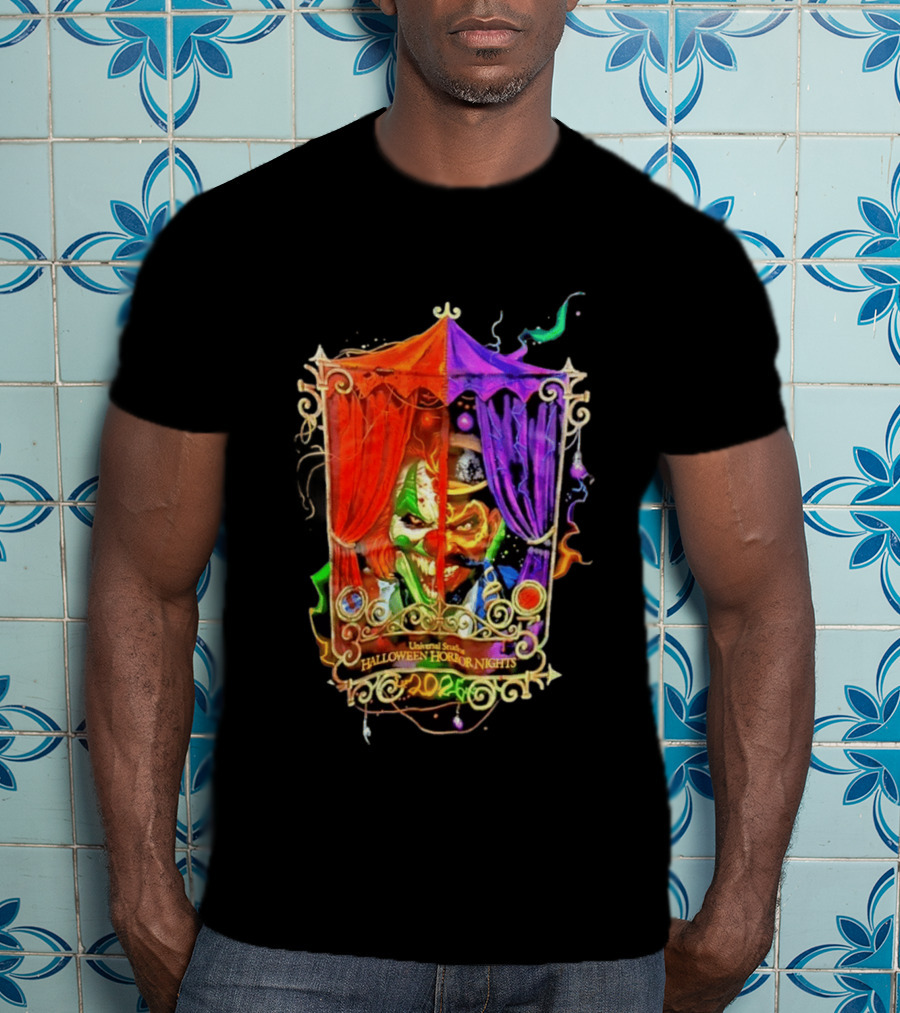 Jack The Clown Dr. Oddfellow Universal Studios Halloween Horror Nights 2026 T-Shirt