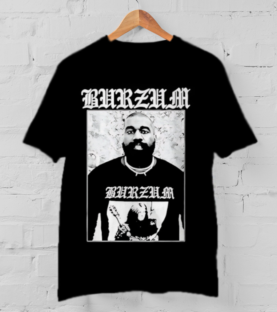Kanye West Burzum Black Metal T-Shirt