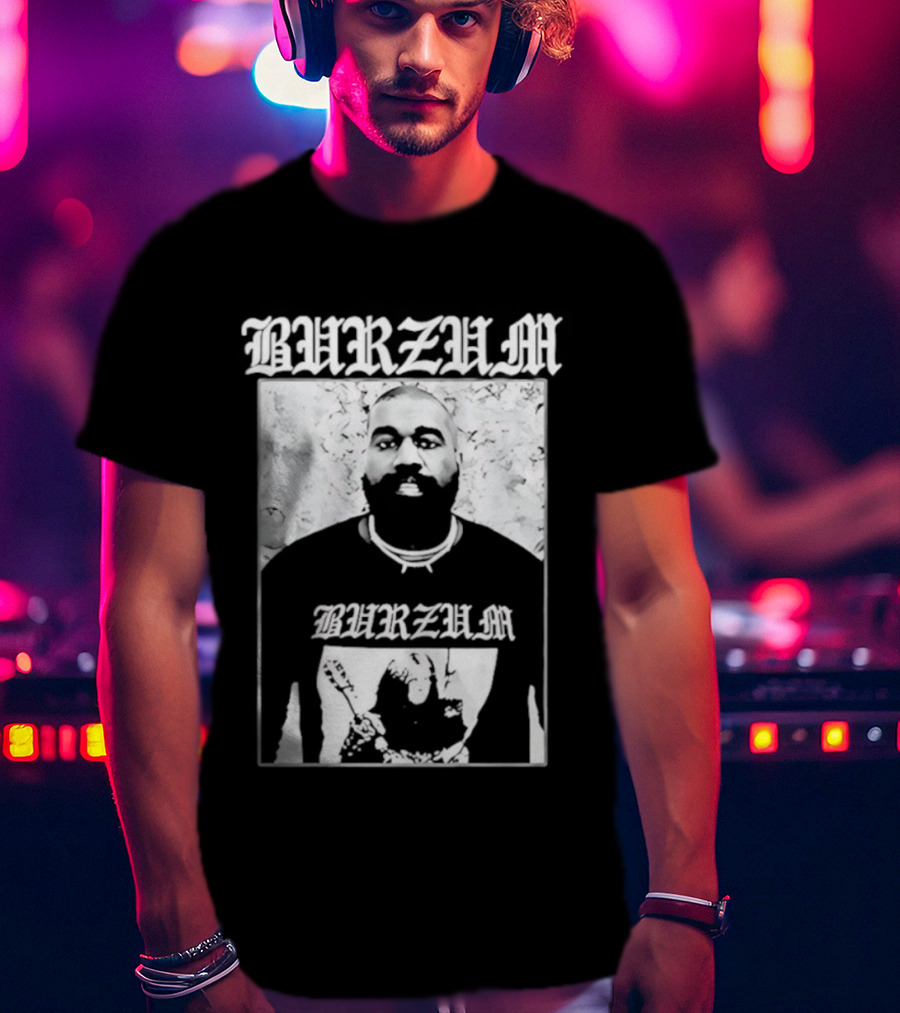 Kanye West Burzum Black Metal T-Shirt
