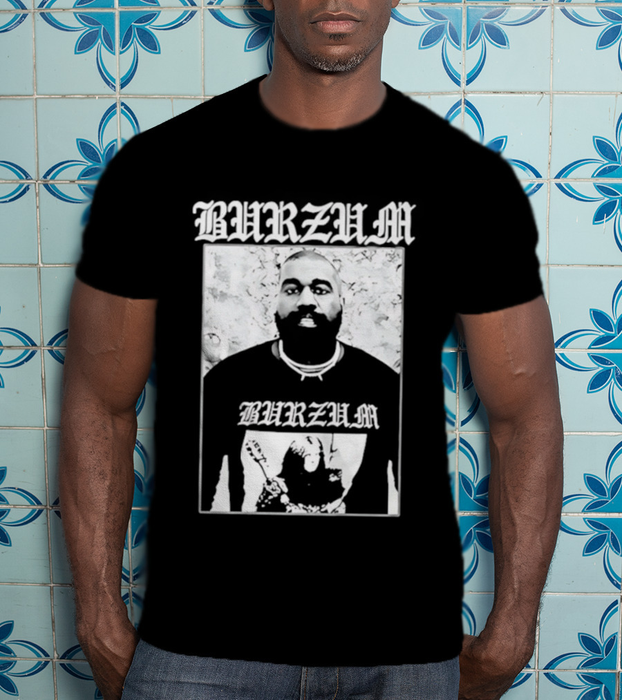 Kanye West Burzum Black Metal T-Shirt