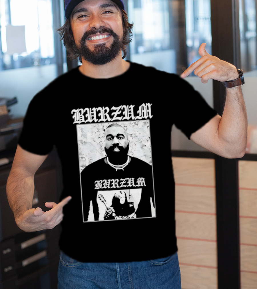 Kanye West Burzum Black Metal T-Shirt