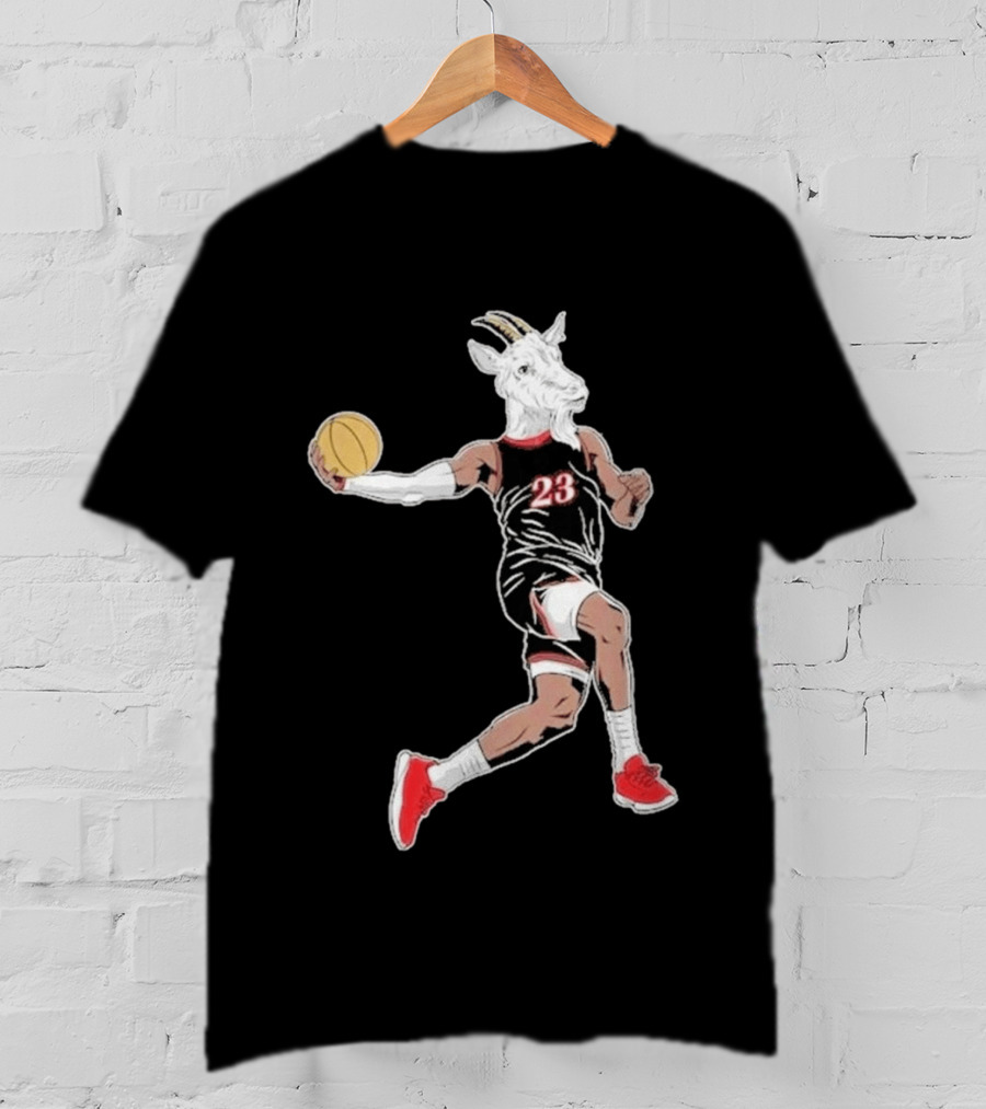Lebron James 23 Goat Philly Basketball Legend Fan T-Shirt