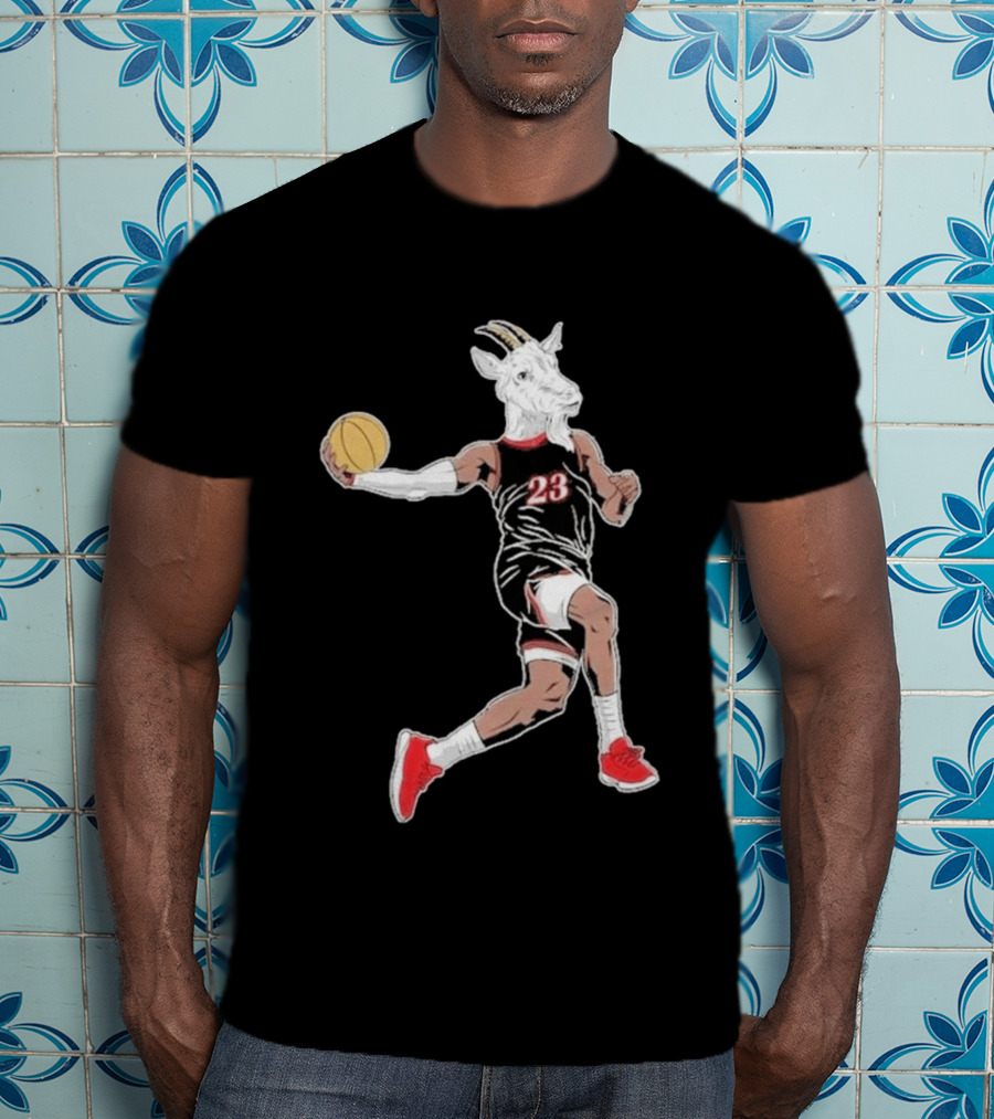 Lebron James 23 Goat Philly Basketball Legend Fan T-Shirt