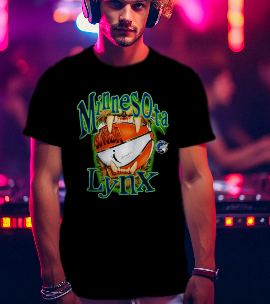 Minnesota Lynx WNBA Basketball Team Spirit T-Shirt