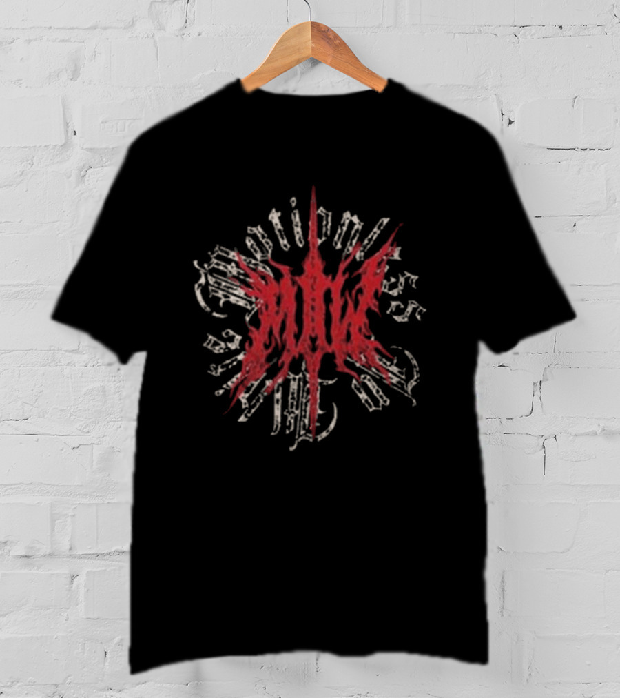 Motionless In White The Sweat And Blood Tour 2026 Dates Decades T-Shirt
