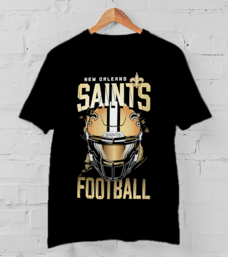 New Orleans Saints Football Helmet 2026 T-Shirt
