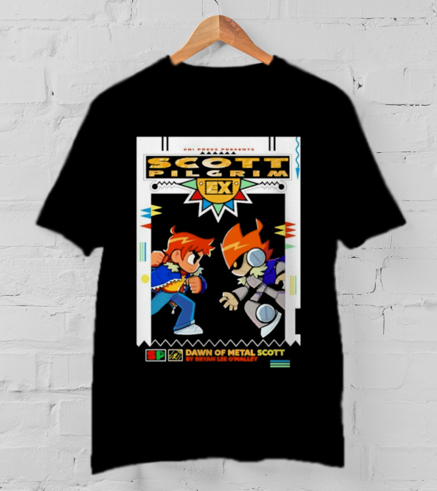 Scott Pilgrim Oni Press Bryan Lee O'Malley Damns Of Nega Scott T-Shirt