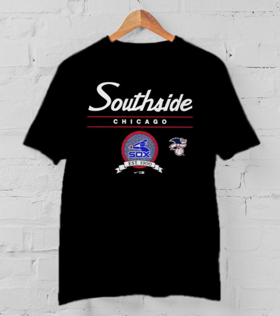 Southside Chicago White Sox Sox American League Nike Baseball T-Shirt