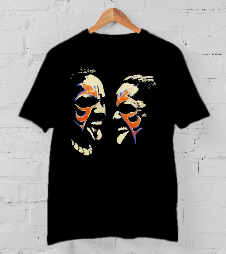 WWE The Usos We Say Uce Face To Face Red Blue Face Paint T-Shirt