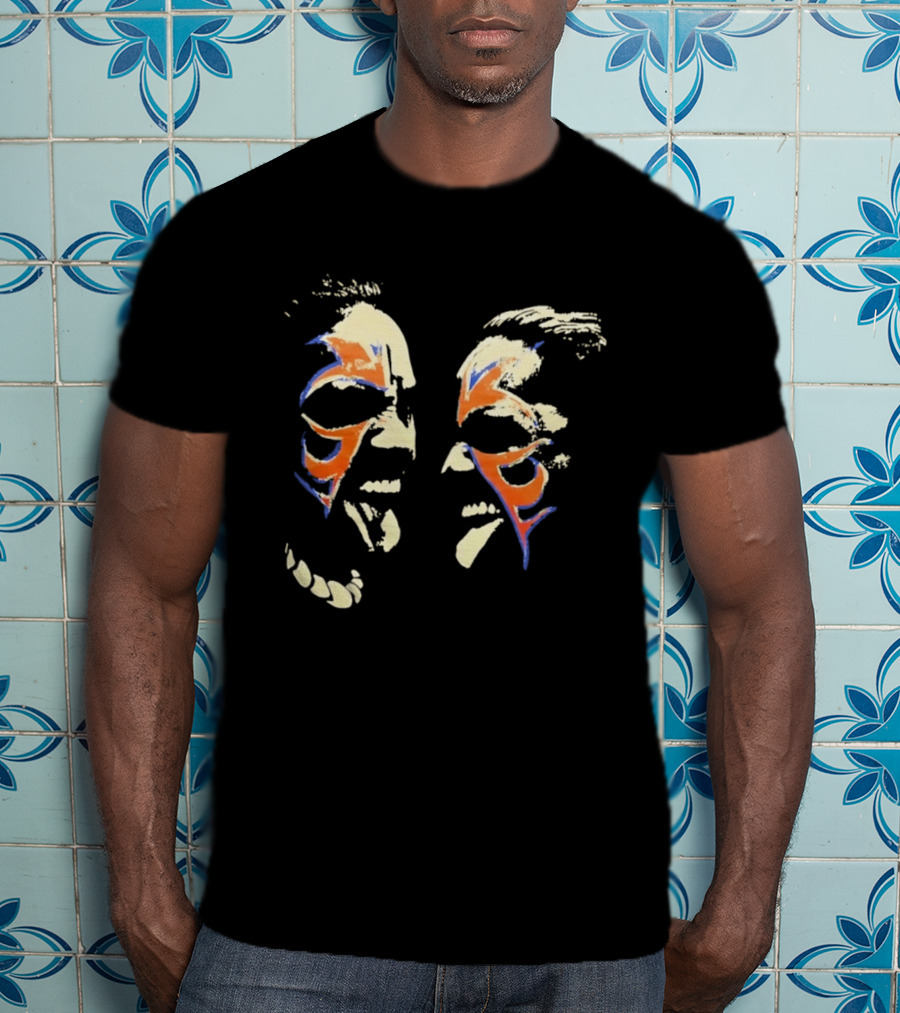WWE The Usos We Say Uce Face To Face Red Blue Face Paint T-Shirt