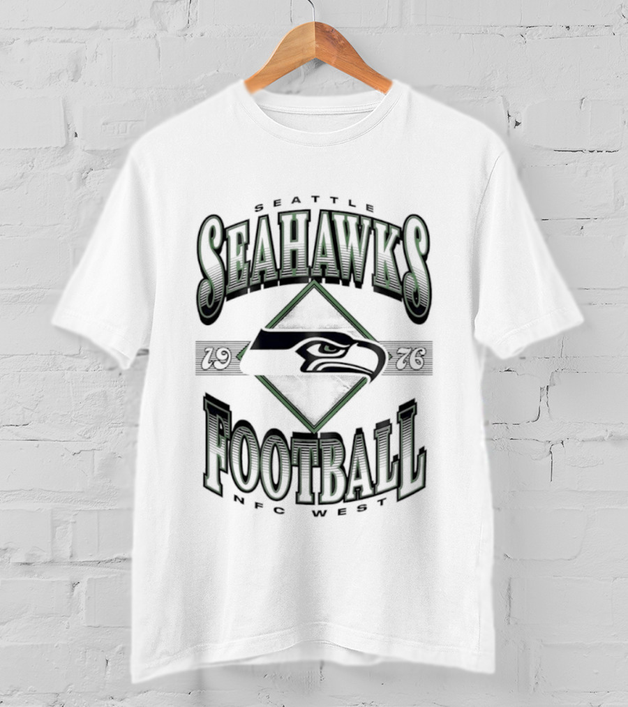 Seahawks 1976 Football NFC West T-Shirt