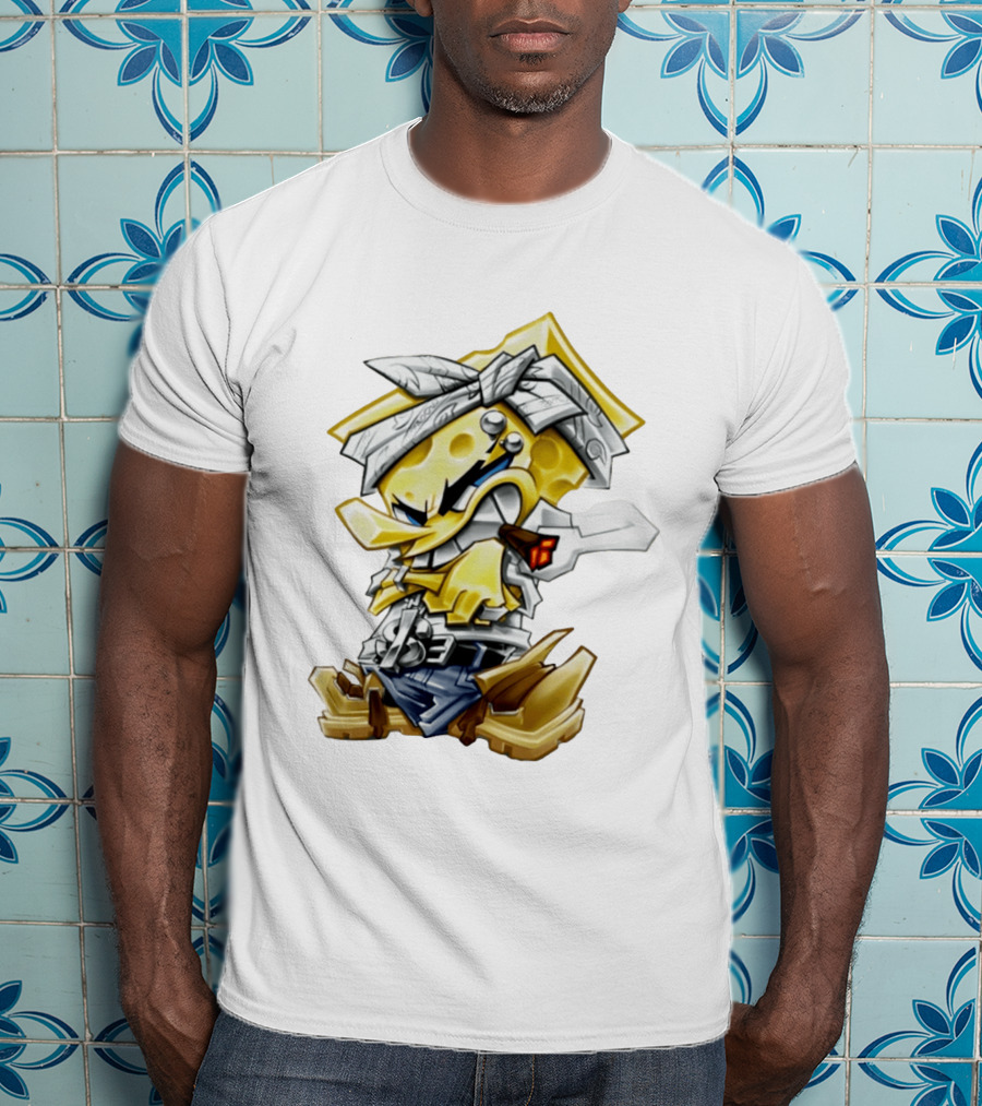 Sponge Squarepants Gangster Bandana Style Graffiti T-Shirt