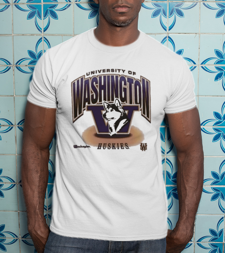 University Of Washington Huskies Sandstone Team Flex Foundation T-Shirt