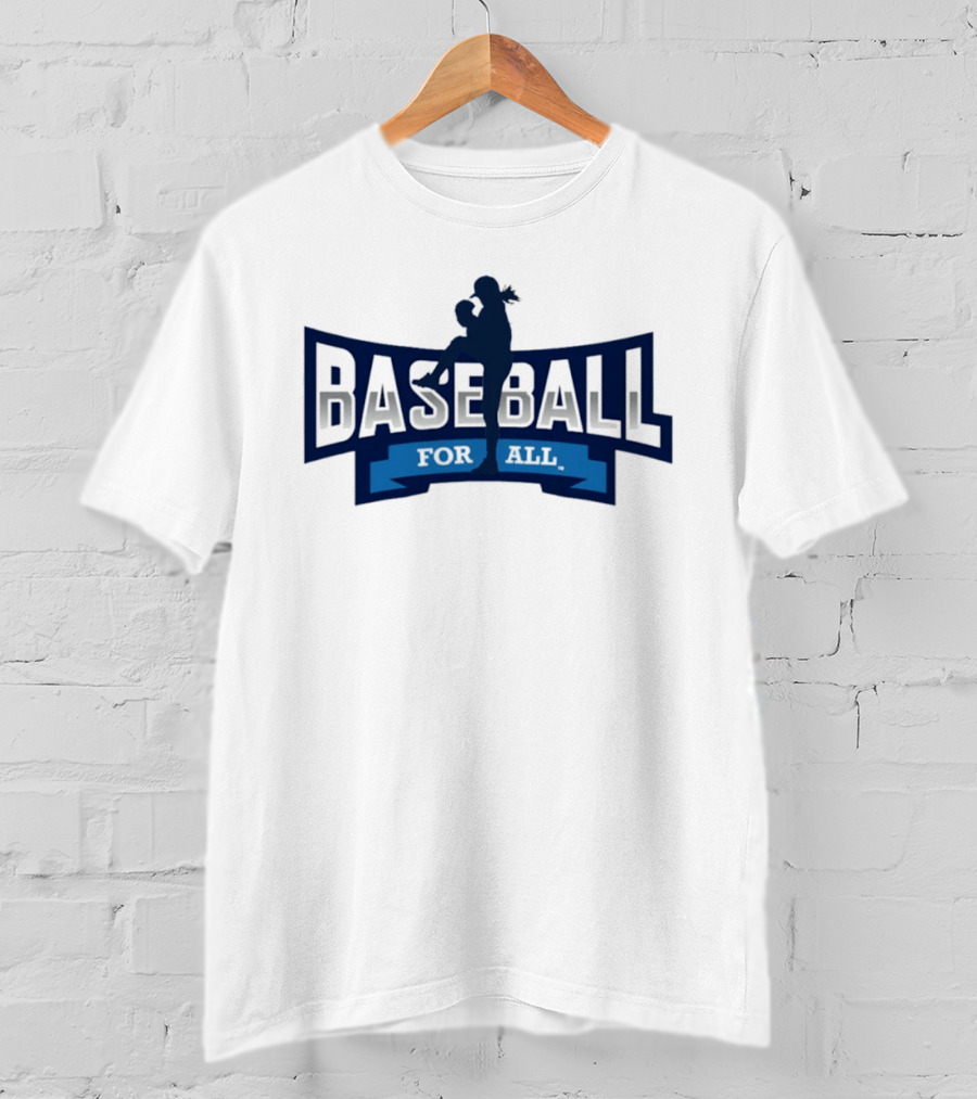 Baseball For All Inclusive Sport Silhouette Pitcher T-Shirt