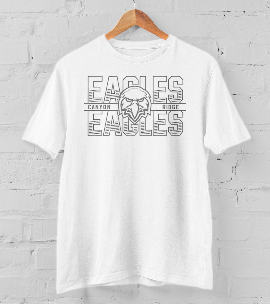 Canyon Ridge Eagles 2026 Eagles Head T-Shirt