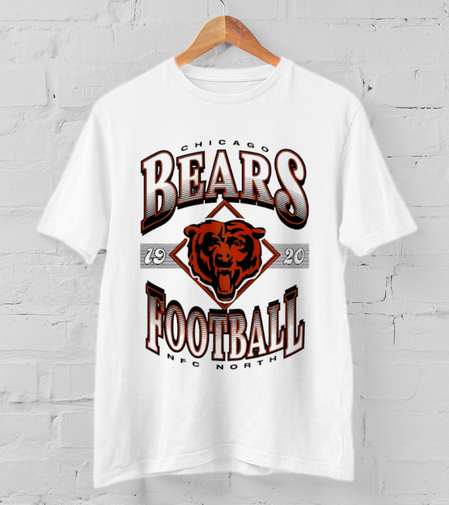 Chicago Bears 1920 Football NFC North Bear T-Shirt