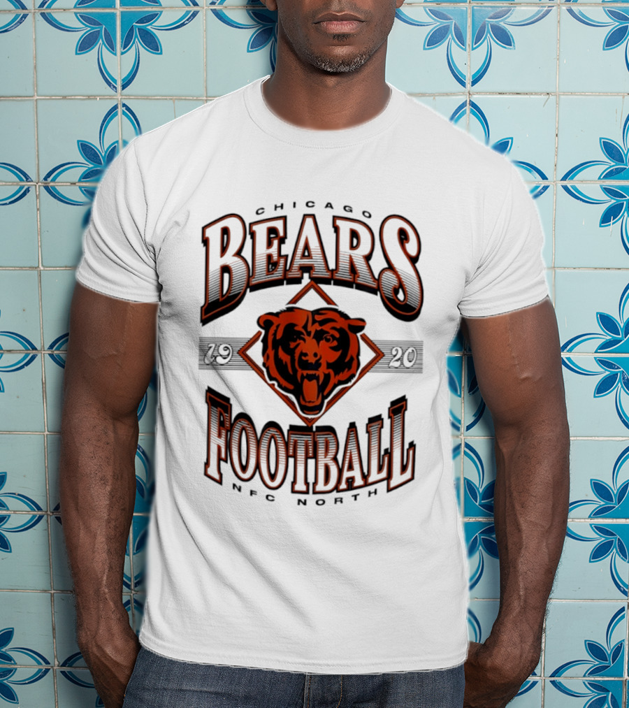 Chicago Bears 1920 Football NFC North Bear T-Shirt