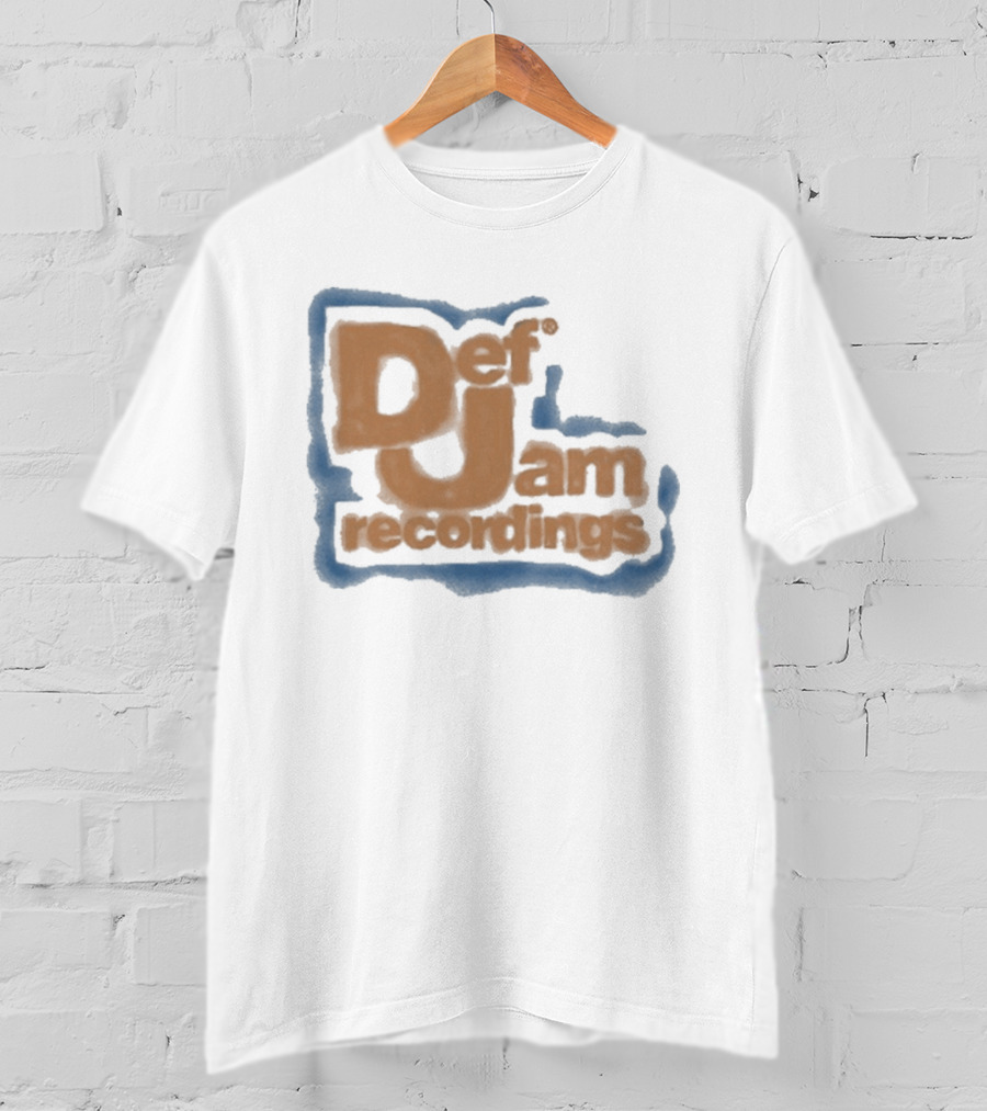 Def Jam Recordings Home Team Classic Music Branding T-Shirt