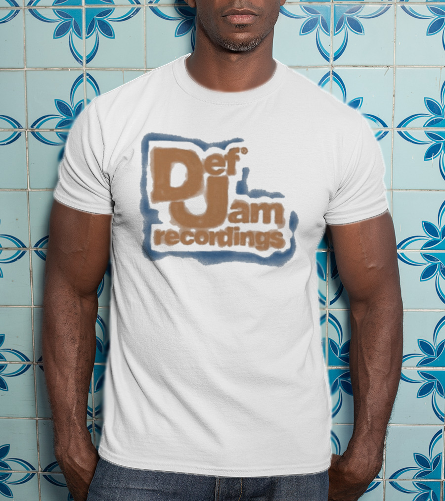 Def Jam Recordings Home Team Classic Music Branding T-Shirt