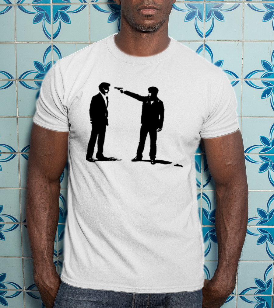 Infernal Affairs Hong Kong Crime Drama Iconic Confrontation Scene T-Shirt