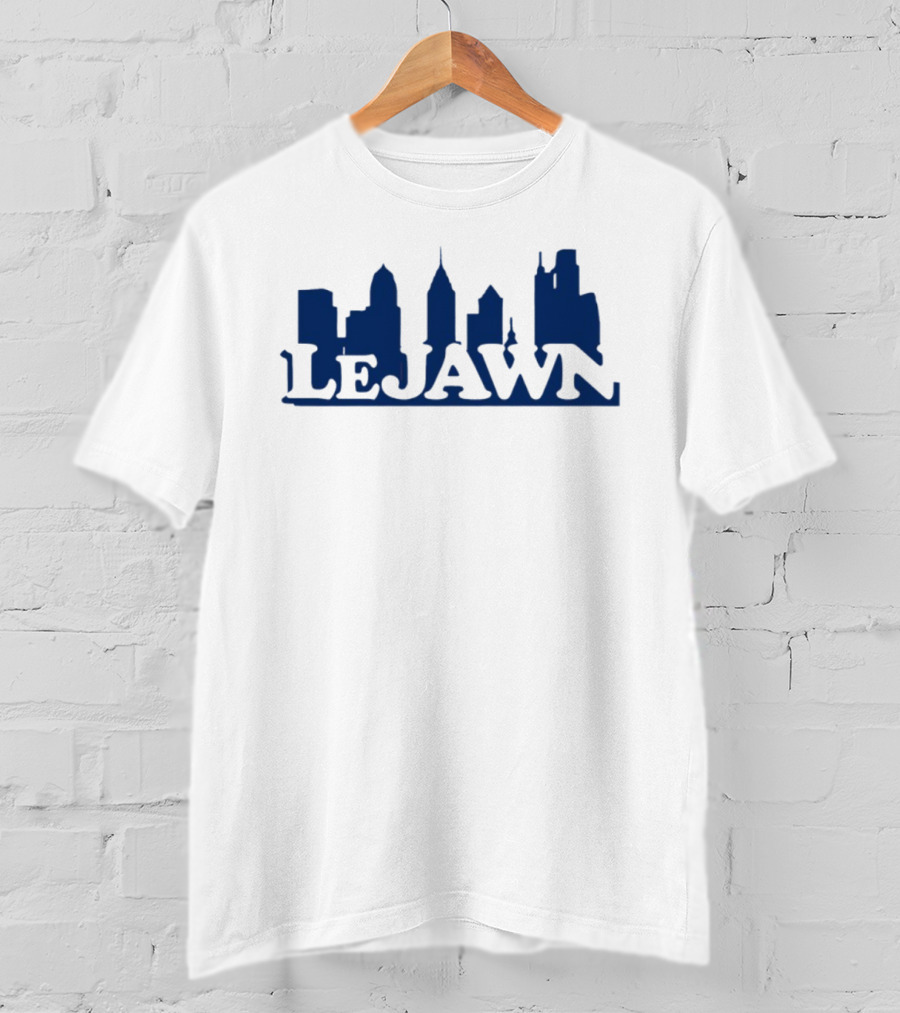 LeJawn Philadelphia City Skyline LeBron James T-Shirt