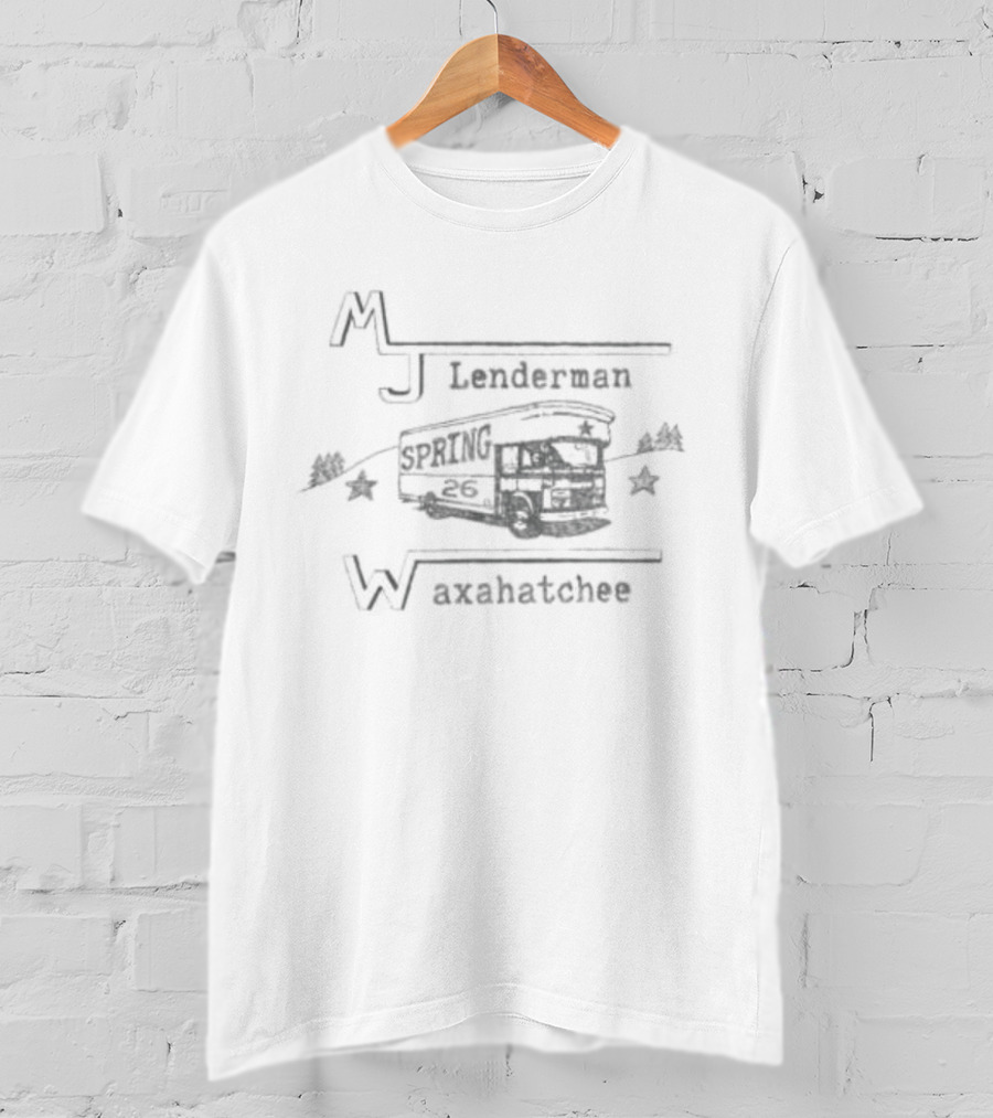 Mj Lenderman Waxahatchee Store Tour 2026 T-Shirt