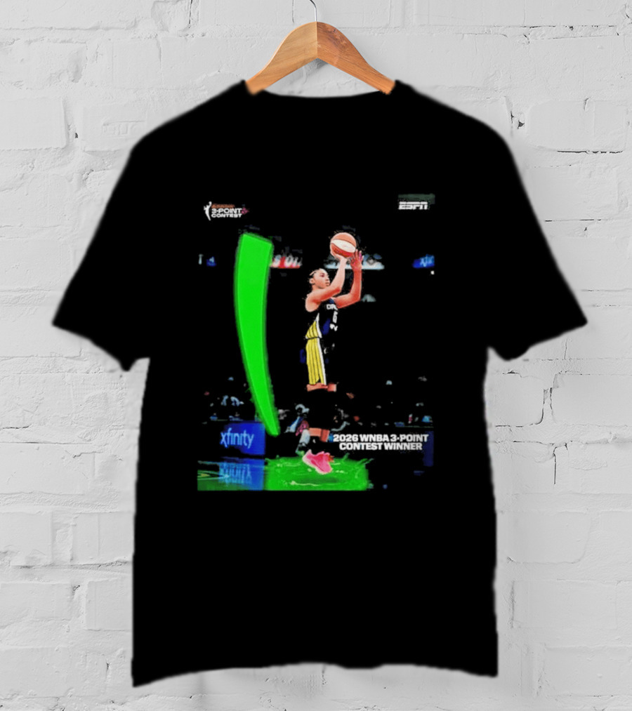 Azzi Fudd State Farm WNBA 3 Point Contest Winner 2026 Xfinity T-Shirt