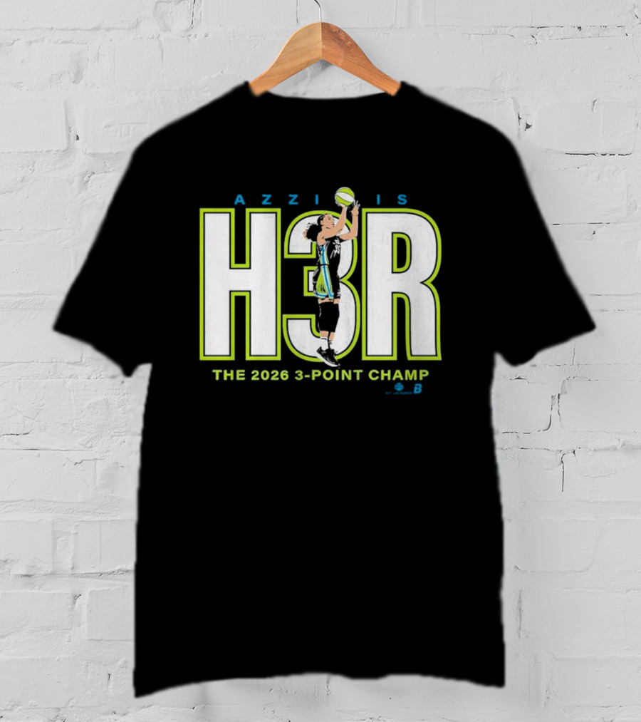 Azzi Is Her H3R The 2026 3 Point Champ T-Shirt